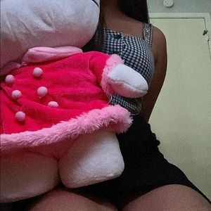 plaid mini skirt and crop top